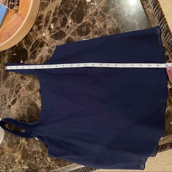 Club Monaco Indigo Top - Picture 7 of 9